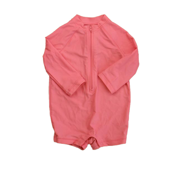 Primary.com Other - Primary.com Girls Pink 1-piece Swimsuit size: 6-12 Months